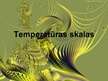 Presentations 'Temperatūra un termometri', 10.