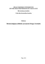 Research Papers 'Būvizstrādājumu atbilstība un kontrole Eiropas Savienībā', 1.