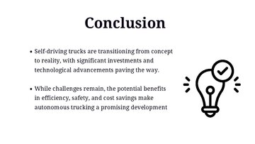 Presentations 'Self-driving Trucks – Future or Fantasy?', 8.