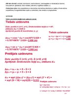 Summaries, Notes 'Ģeodēzijas eksāmens (Būvnieki) 2. kurss', 28.