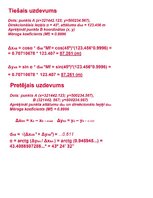 Summaries, Notes 'Ģeodēzijas eksāmens (Būvnieki) 2. kurss', 29.