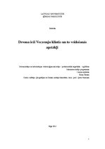 Research Papers 'Veczemju klintis', 1.