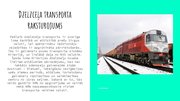 Presentations 'Latvijas dzelzceļa transports', 2.