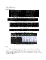 Summaries, Notes 'VirtualBox networking modes', 12.