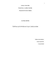 Research Papers 'Dzīvības apdrošināšanas tirgus Latvijā analīze', 1.
