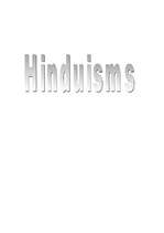 Research Papers 'Hinduisms', 1.