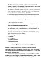 Summaries, Notes 'Pragmatics Examination Questions', 5.
