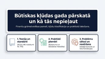 Presentations 'Būtiskas kļūdas gada pārskatā', 1.
