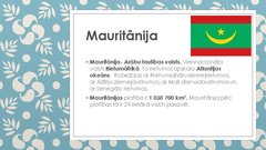 Presentations 'Pētnieciskais darbs par Mauritāniju', 2.