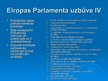Presentations 'Eiropas Parlaments', 10.