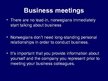Presentations 'Business Etiquette and Business Contacts in Norway', 12.