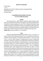 Research Papers 'Ar pandēmijām saistīta ksenofobija vēstures gaitā:  COVID-19 un Melnā nāves piem', 1.