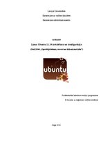 Presentations 'Linux Ubuntu 11.10 instalēšana un konfigurācija', 1.