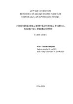 Term Papers 'Fotožurnālistikas estētika un ētika: Jevgēnija Maloļetkas darbības izpēte', 1.