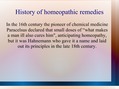 Presentations 'Homeopathic Remedies', 3.
