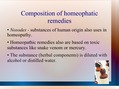 Presentations 'Homeopathic Remedies', 12.