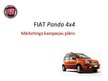 Presentations 'Mārketinga kampaņas plāns. Fiat Panda', 1.