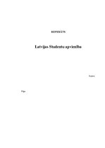 Research Papers 'Latvijas Studentu apvienība', 1.