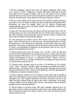 Summaries, Notes 'Today is a day of welcomes - text analysis', 2.