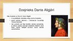 Presentations 'Dante Aligjēri', 2.