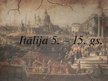 Presentations 'Itālija no 5. līdz 15.gadsimtam', 1.