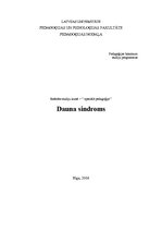Research Papers 'Dauna sindroms', 1.