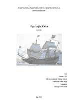 Research Papers '17.gadsimta kuģis "Vasa"', 1.
