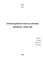 Research Papers 'Elektromagnētiskais lauks un radioviļņu izplatīšanās, vidējie viļņi', 1.