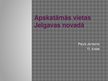 Presentations 'Apskates objekti Jelgavas novadā', 1.