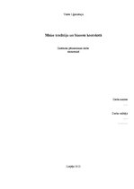 Research Papers 'Maize tradīciju un biznesa konspektā', 1.