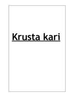 Research Papers 'Krusta kari', 1.
