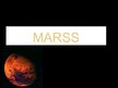 Presentations 'Marss', 1.