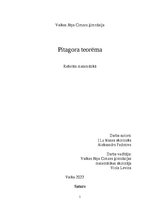 Research Papers 'Pitagora teorēma', 1.