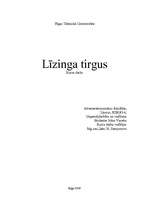 Research Papers 'Līzinga tirgus', 1.