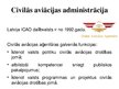 Research Papers 'Starptautiskās aviācijas organizācijas', 15.