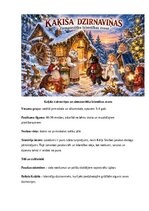 Samples 'Scenārijs „Kaķīša dzirnaviņas un Ziemassvētku labestības zvans”', 1.