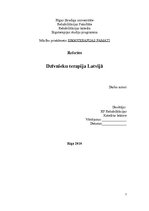 Research Papers 'Dzīvnieku terapija Latvijā', 1.