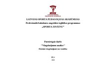 Summaries, Notes 'Trenažieru zāles vingrinājumu analīze', 1.