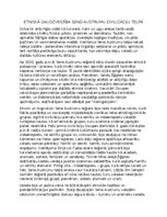 Essays 'Etniskā daudzveidība seno austrumu civilizācijas telpā', 1.