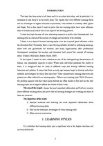 Research Papers 'Approaches to Learning at University: Learning Styles', 3.