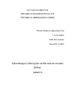 Research Papers 'Luksemburgas Lielhercogistes un Hārvarda universitātes ģerboņi', 1.