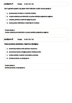 Summaries, Notes '1. tests Vides un Klimata ceļvedī', 2.