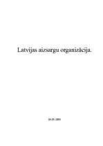 Research Papers 'Aizsargu organizācija', 1.