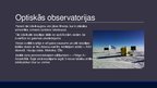 Presentations 'Observatorijas', 4.