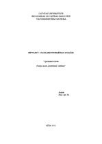 Essays 'Informācijas tehnoloģiju uzņēmuma "Hewlett - Packard" problēmas analīze', 1.