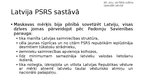 Presentations 'Situācija Latvijā pēc Otrā pasuales kara', 4.
