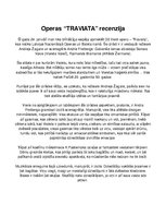 Essays 'Operas "Traviata" recenzija', 1.