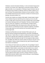 Essays 'The Power of Space: How Architecture Shapes Human Experience', 1.