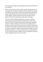 Essays 'The Power of Space: How Architecture Shapes Human Experience', 3.