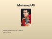 Presentations 'Muhameds Ali - zelta bokseris', 1.